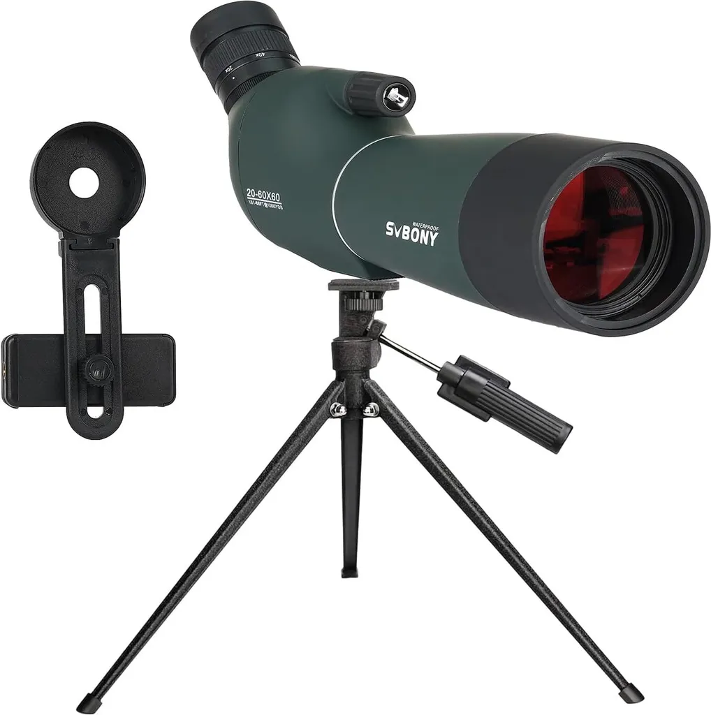 Longue-vue pour Observation des Oiseaux et Tir à l'Arc avec Trépied