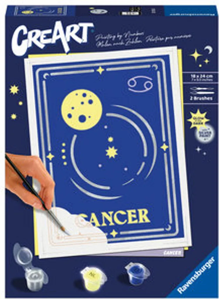 Cadeau Personnalisé Zodiaque : Puzzle Ravensburger 23733 Cancer 500