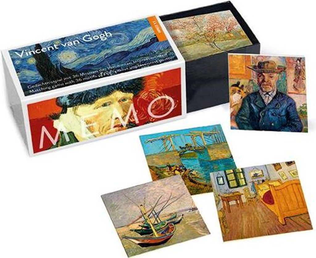 Vincent van Gogh. Memo. Gedächtnisspiel mit 36 Motiven.