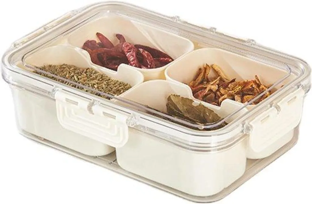 Plat à snacks avec couvercle hermétique pour conserver la fraîcheur