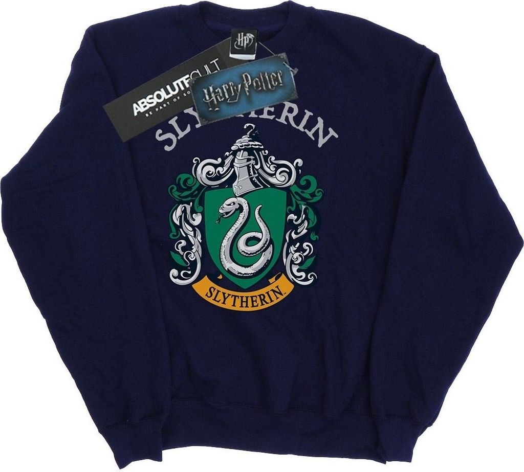Harry Potter - "Slytherin" Sweatshirt für Herren BI27519 (M) (Marineblau)