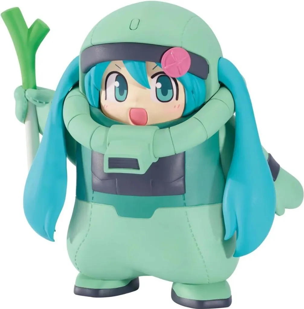 Décoration Bureau Figurine Gundam Hatsune Miku pour Fans de Mecha