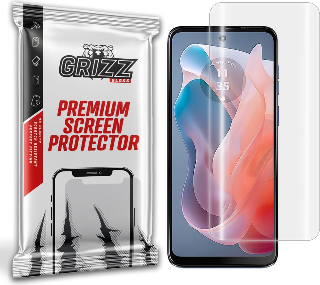 Hydrogel-Folie GrizzGlass Hydrofilm für Motorola Moto G Play 2024
