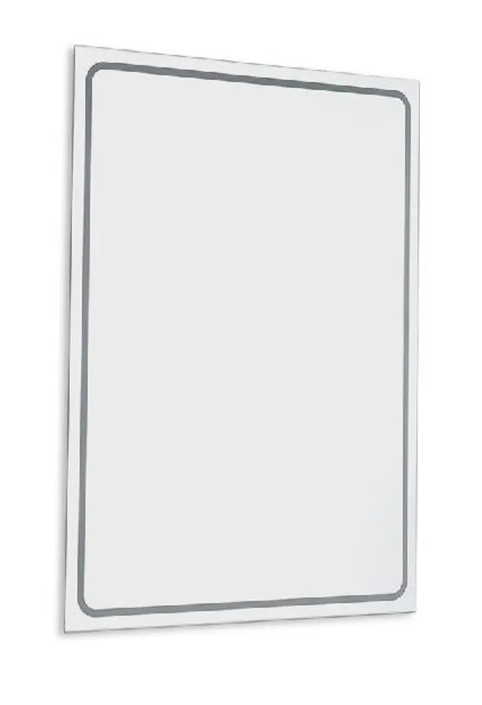 Miroir de salle de bain lumineux avec éclairage LED intégré GM040