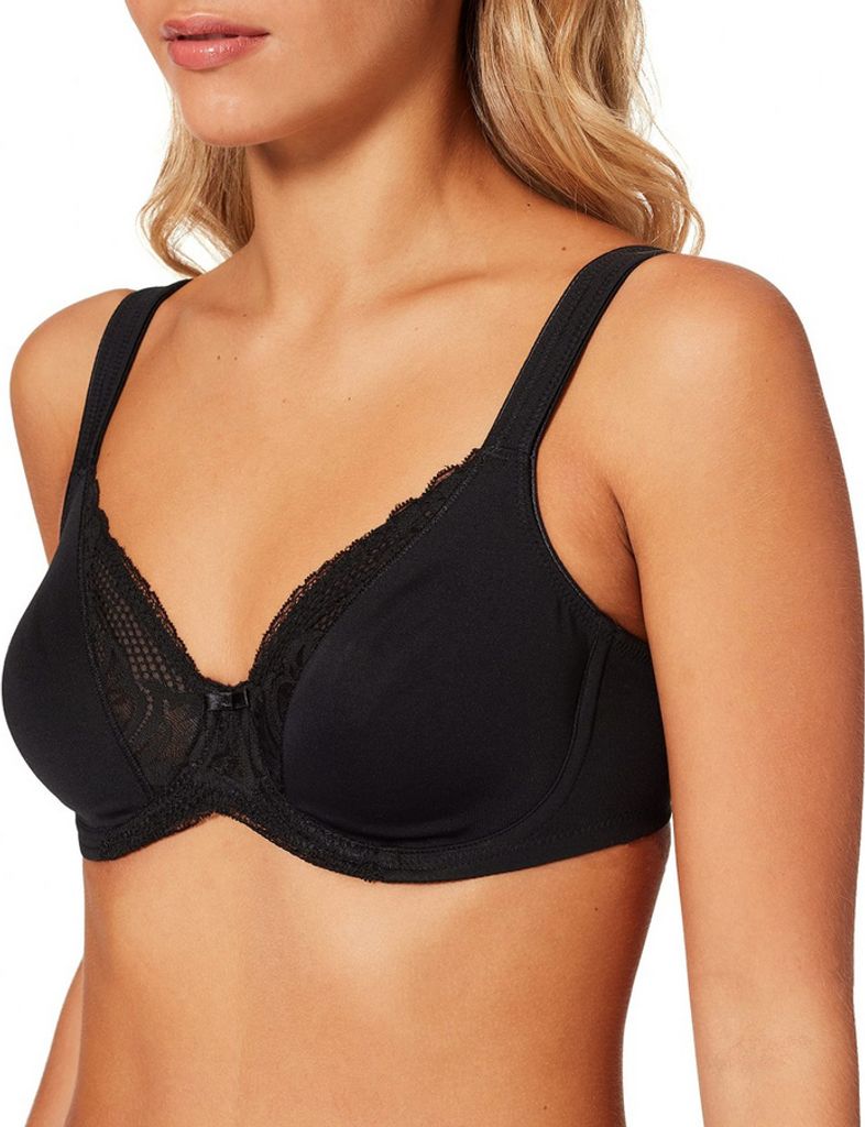 Triumph Modern Lace + Baumwolle W Bügel-BH Bügel-BH im zeitlosen Spitzen-Design, Verleiht einen festen Halt, Komfortabel und langlebig