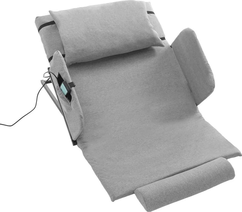 Redresse-dos électrique Gris Clair dossier réglable charge max 300 kg