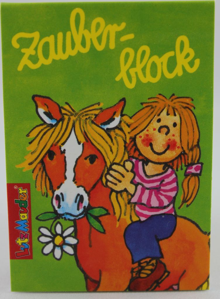 Lutz Mauder - 18596 - Zauberblock, Pferd, DIN A 8, 24 Blatt