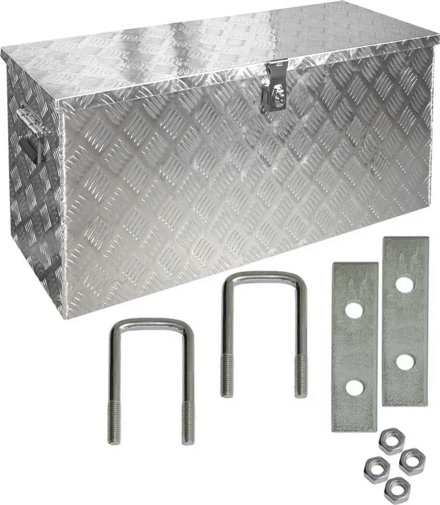 Caisse Alu pour Remorque D120 Trucky pour Ranger vos Outils en Sécurité