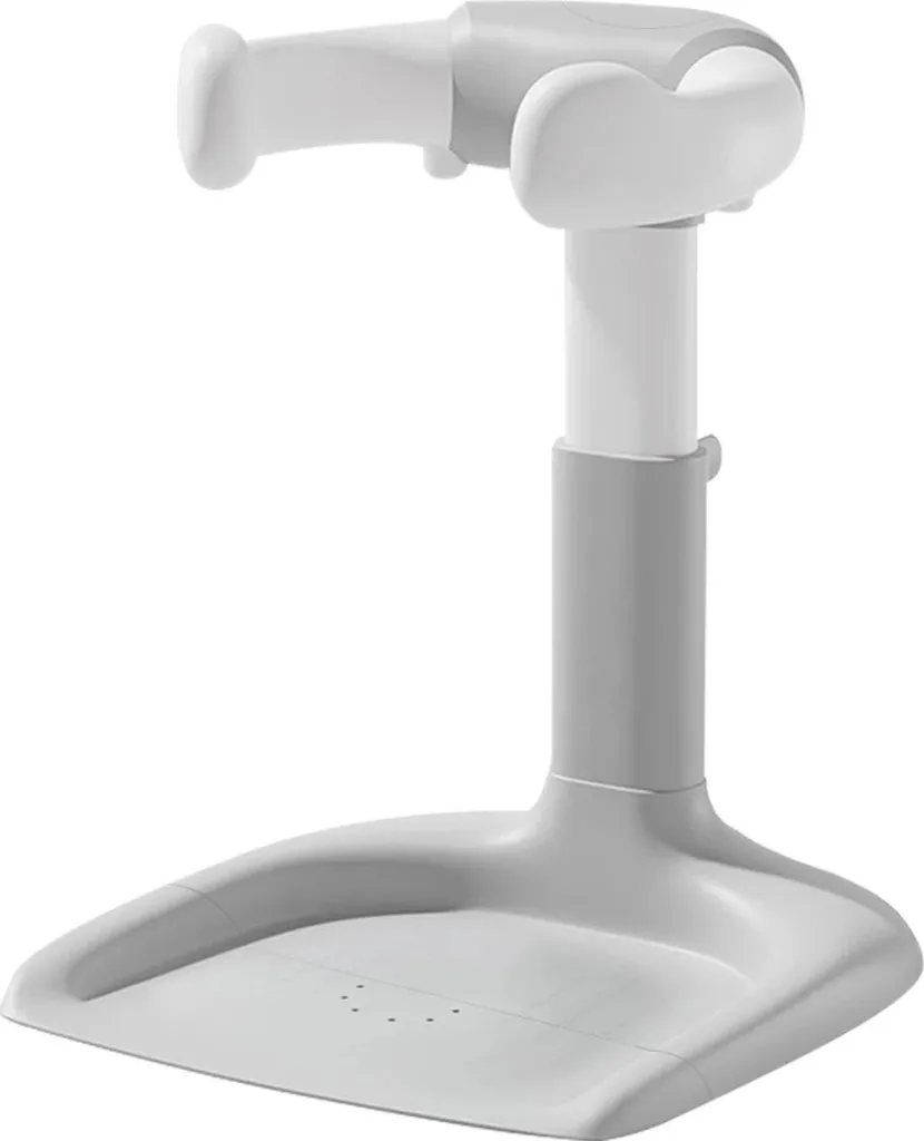 Transat de bain pour bébé blanc, design ergonomique et antidérapant