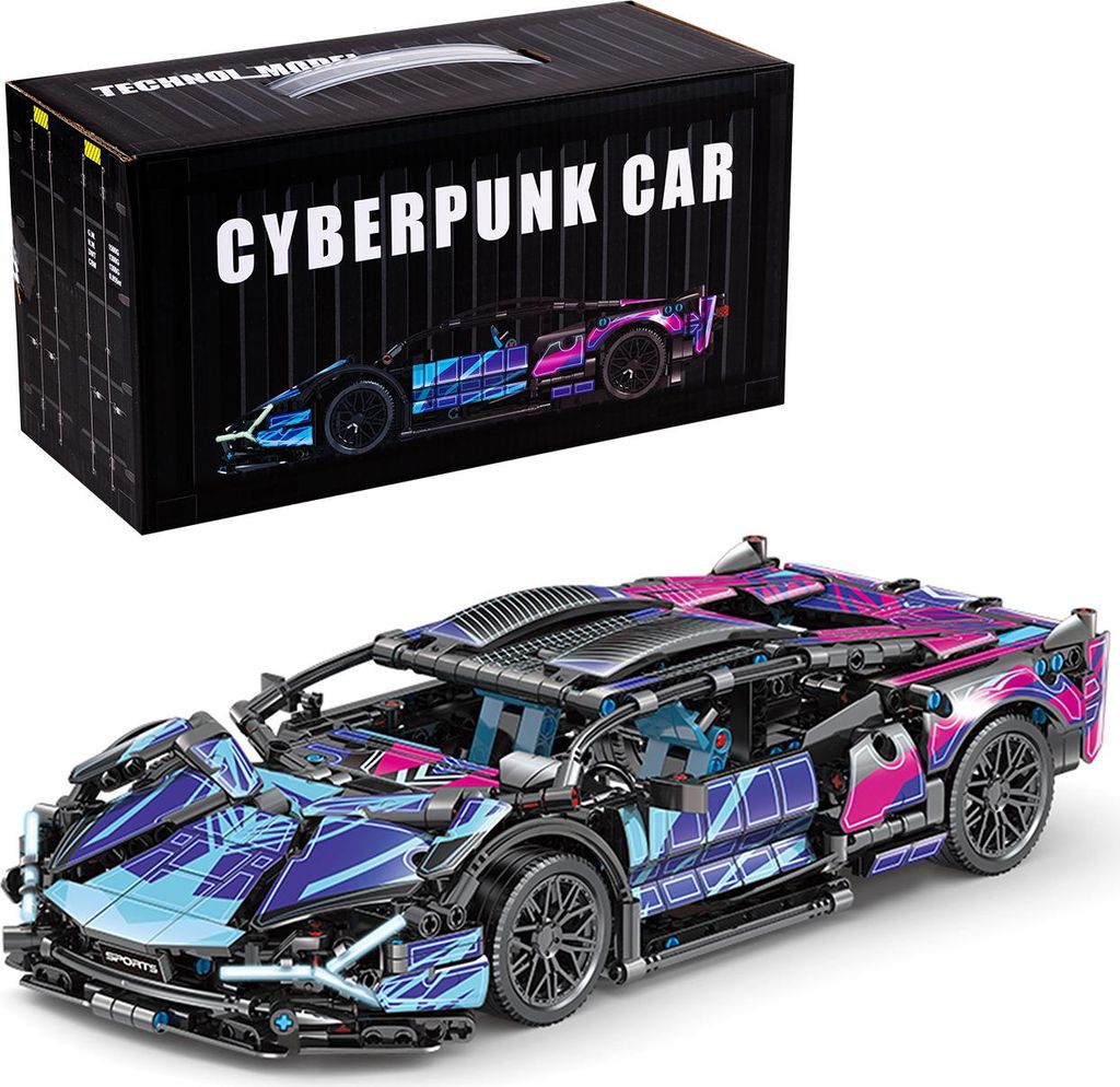 RTDR457 Cyberpunk-Auto-Bausatz