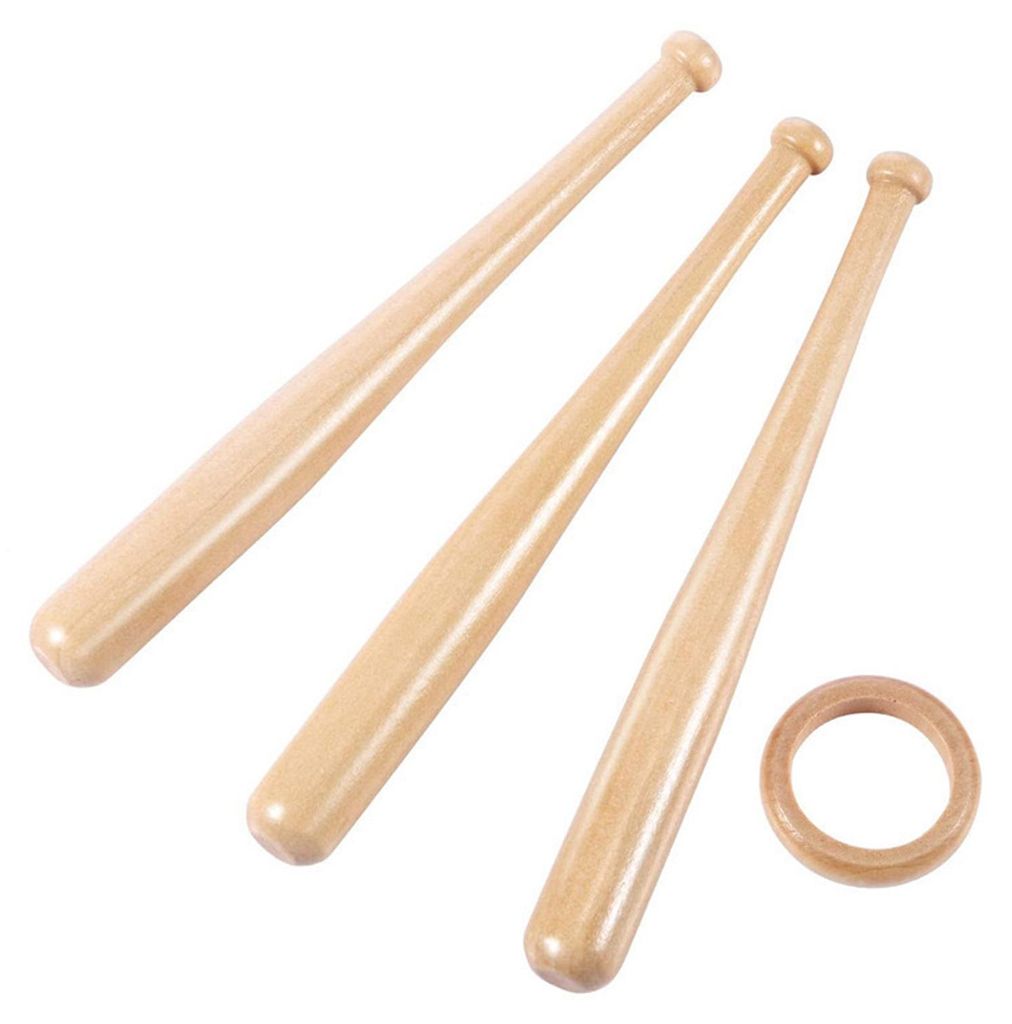 Mini-Ständer aus Holz für Baseballschläger, Golf- und Tennisbälle, runder Ständer für die Schreibtischdekoration
