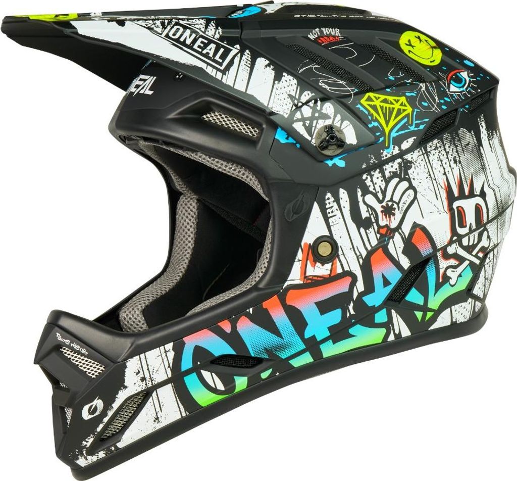O'NEAL Backflip Rancid Fullface Bike Helm schwarz 59-60 cm Produktbild 
