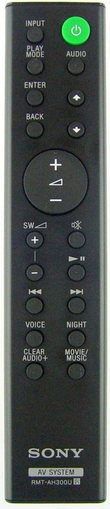 Originale Sony soundbar Fernbedienung RMT-AH300U | Produktbild 
