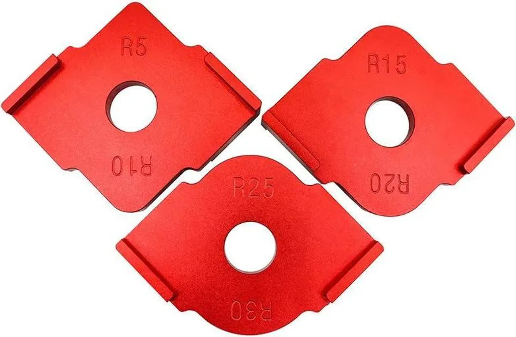 Gabarits de fraisage d'angle R5-R30 - Finition parfaite pour bois