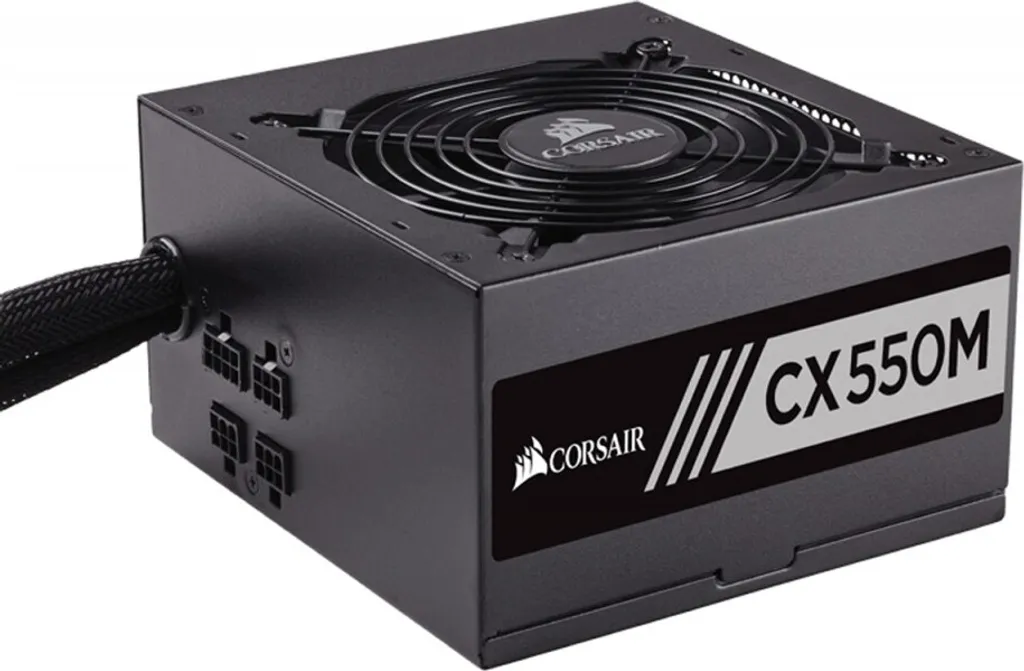 Bloc d'alimentation PC Corsair 550W CX550M 80+ Bronze pour Montage ATX