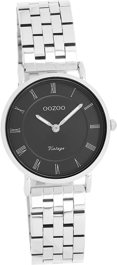 Oozoo Vintage D2UOC20373 - Orologio Argento Acciaio Unisex Elegante