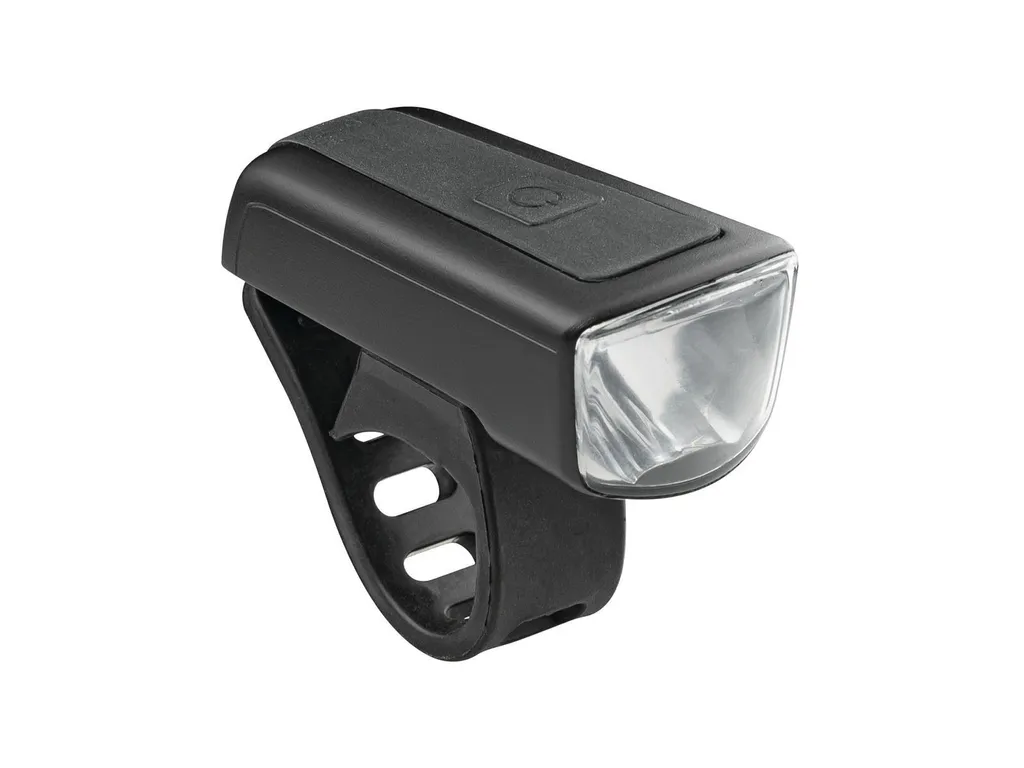 Phare vélo USB AXA Dwn 50 Lux noir avec batterie haute autonomie LED