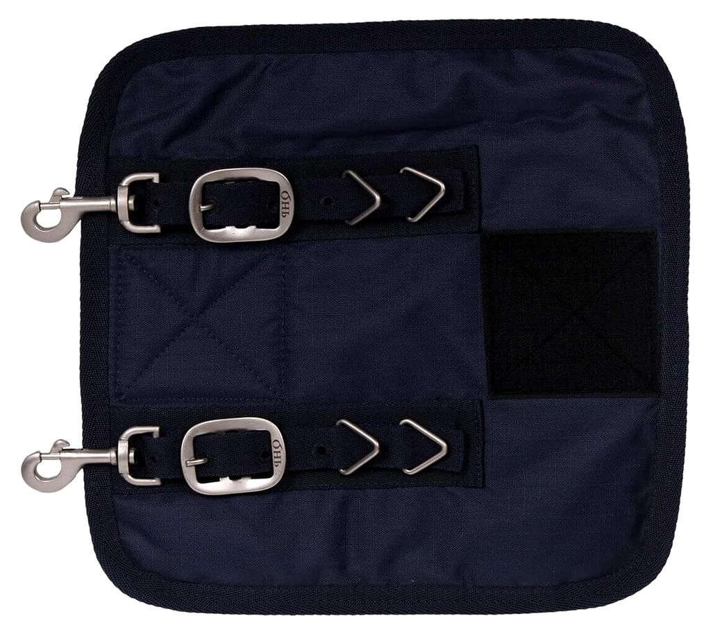Brusterweiterung Quick Release für Pferdedecken (Navy)