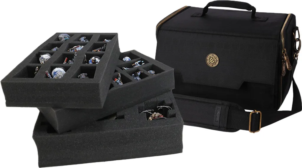 Mallette de rangement Enhance pour figurines de jeux de rôle et JdR
