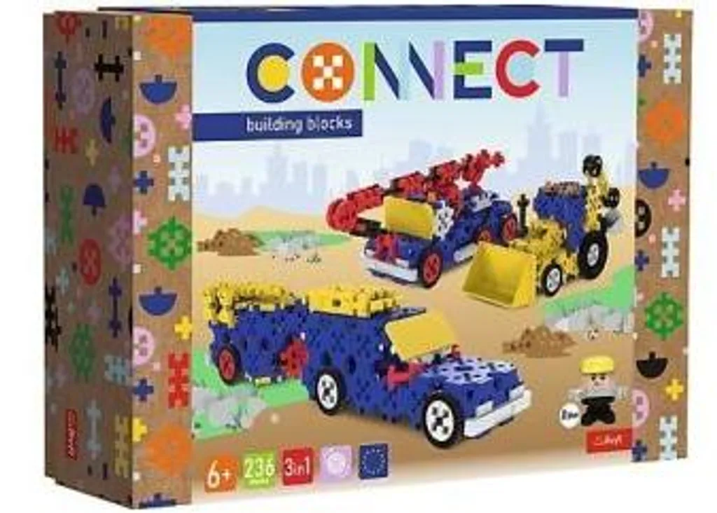 Briques TREFL Connect Construction avec système de fixation robuste - 6