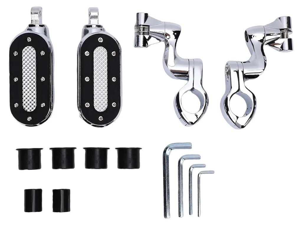 Cale-pieds moto de route réglables pour Electra Glide Touring Custom