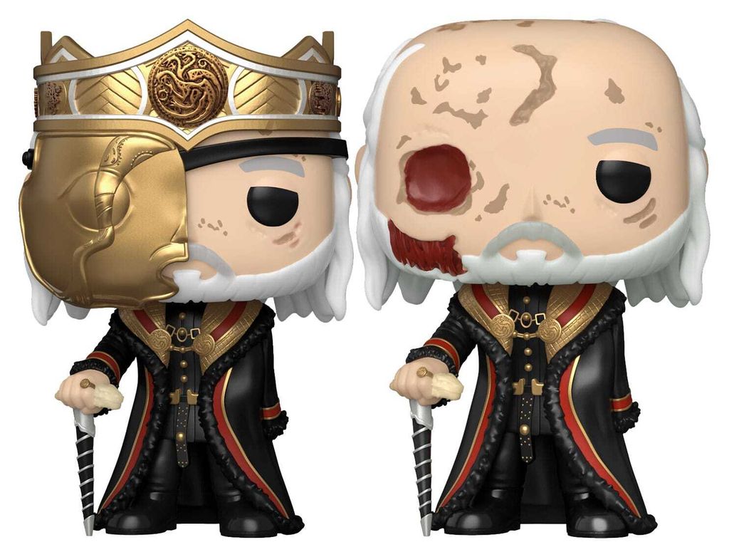 House of the Dragon POP! TV Vinyl Figuren Masked Viserys 9 Produktbild 