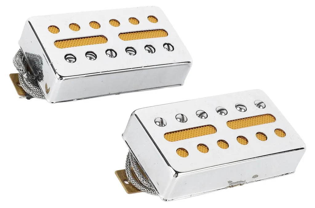 Réparer une Guitare Électrique : Set de Micros 6 Trous Simple Bobinage - 19