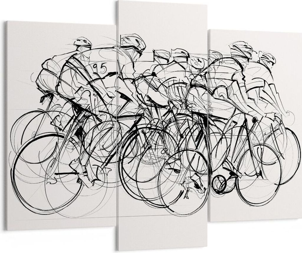 Bild auf Leinwand - Leinwandbild - Fahrrad Rennen Rad - Produktbild 
