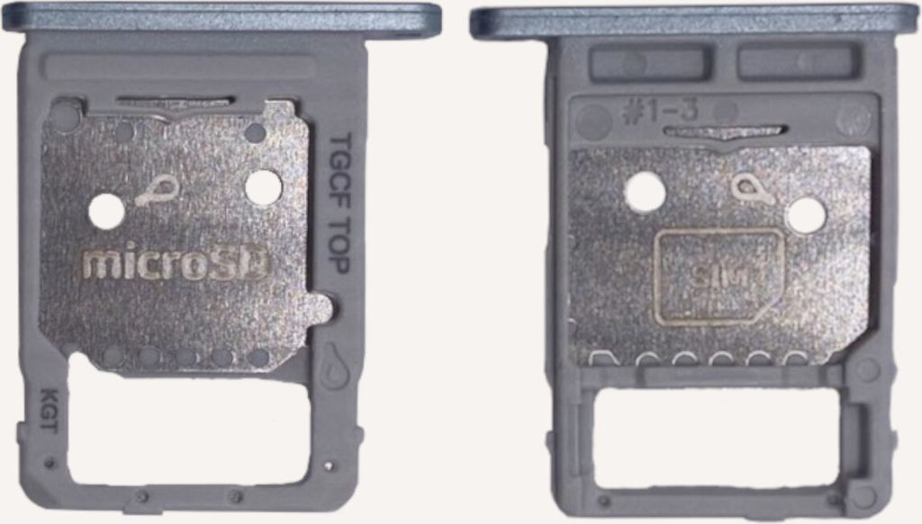 SIM + Micro SD Karten Halter für GH98-46623C Samsung Galaxy Tab S7 FE 5G Grün