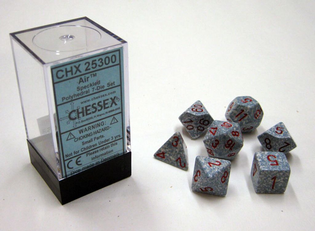 Chessex - Speckled - 7-Die Set - Air