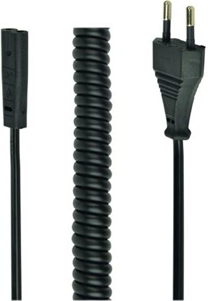 GEMBIRD PC-C1-VDE-1,8M Napájecí stočený kabel Obrázek produktu 1