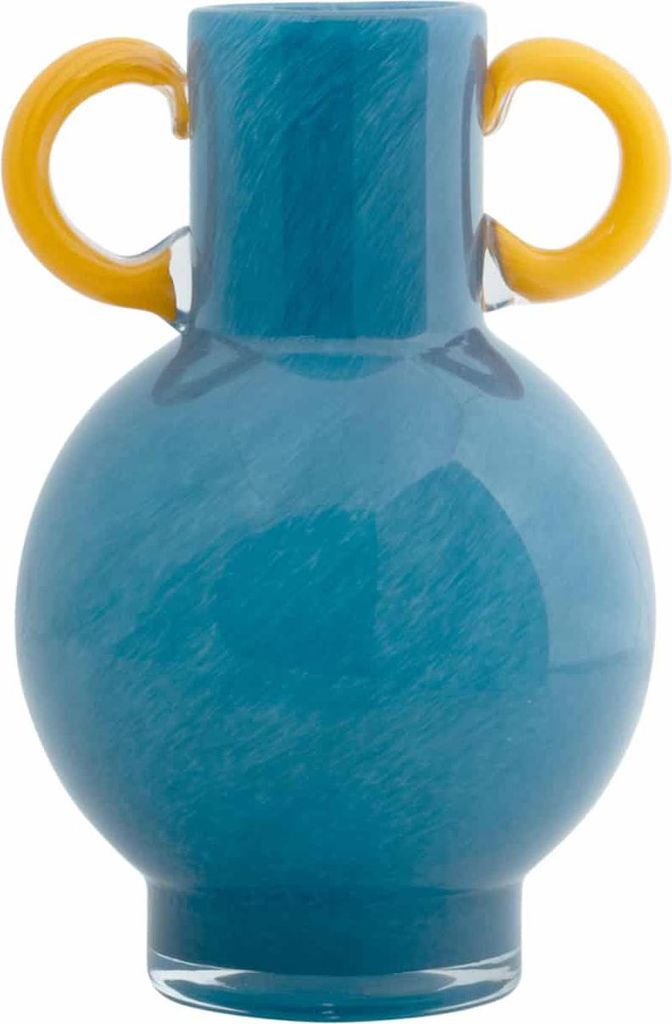 Present Time - Vase Fiesta - Blau - Ø15cm