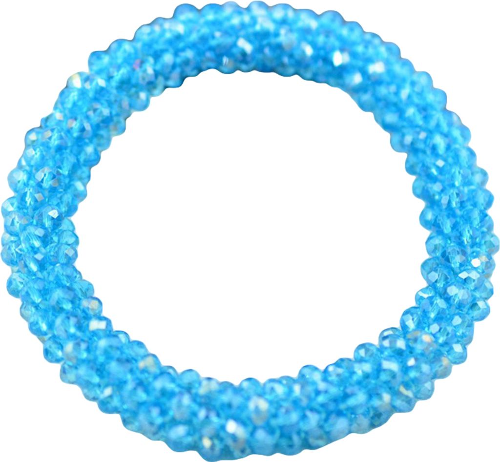 Glänzendes Strass-elastisches Armband-Armband-Haar-Seil-Haarband Nepal-Frauen-Schmuck-12