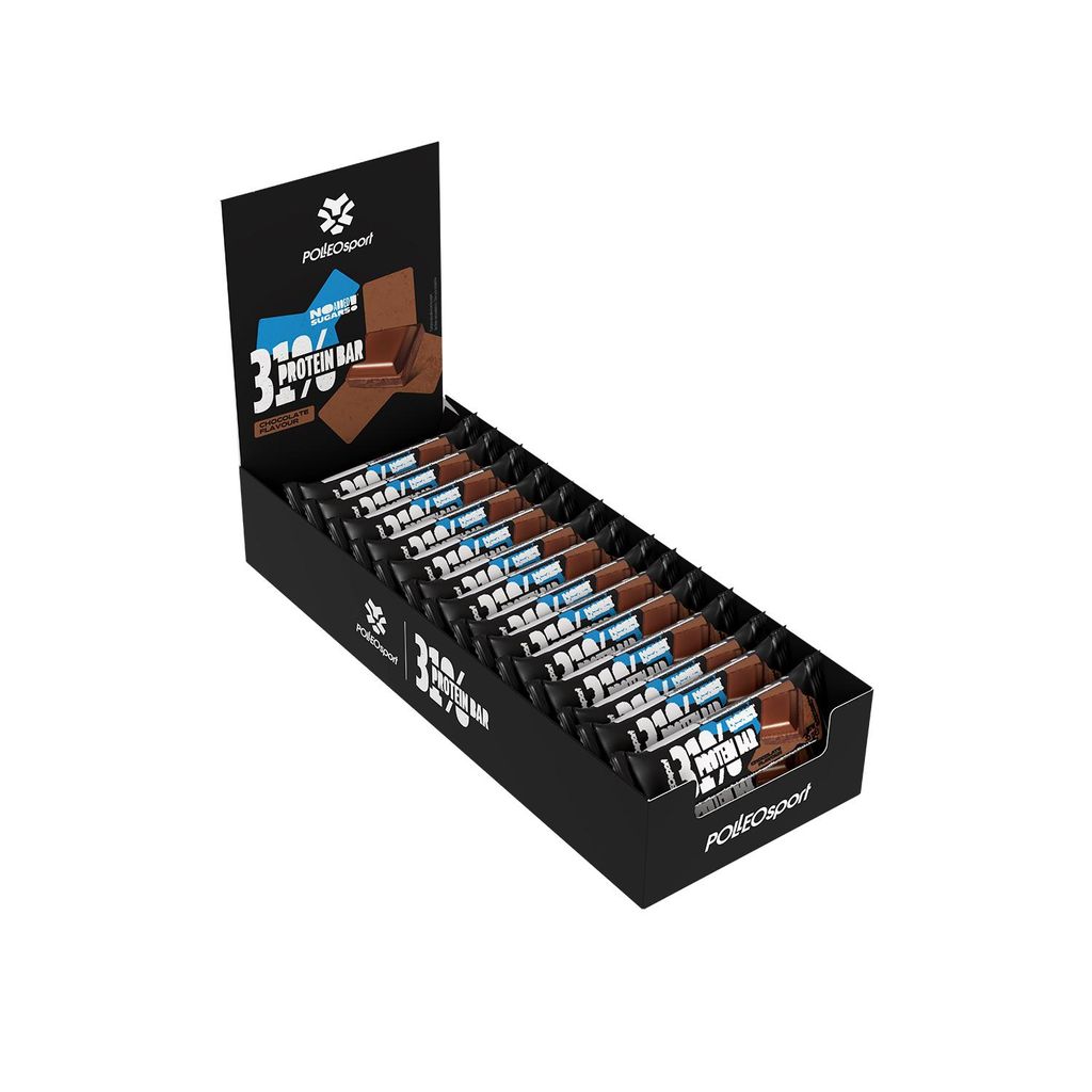 Polleo Sport 31% proteínová tyčinka, 24 x 35 g - Čokoláda Obrázok produktu 