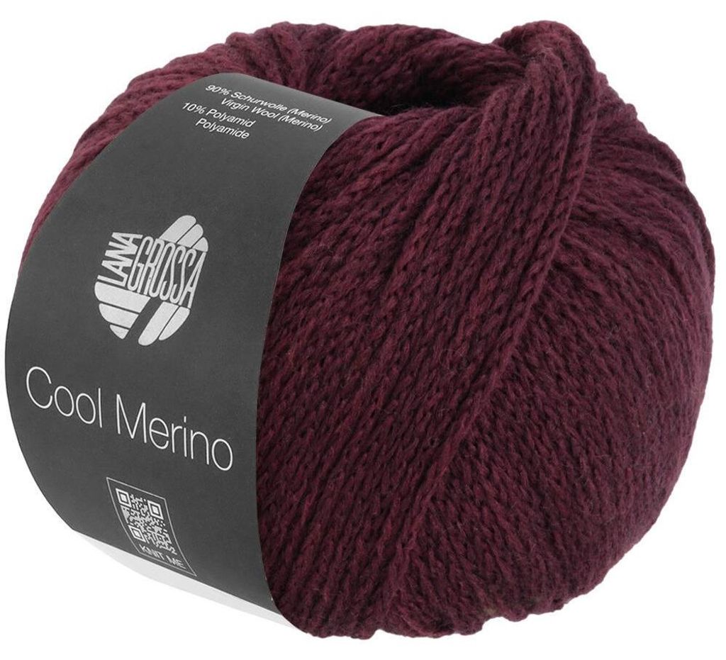 Lana Grossa - Cool Merino 0028 braunrot Produktbild 