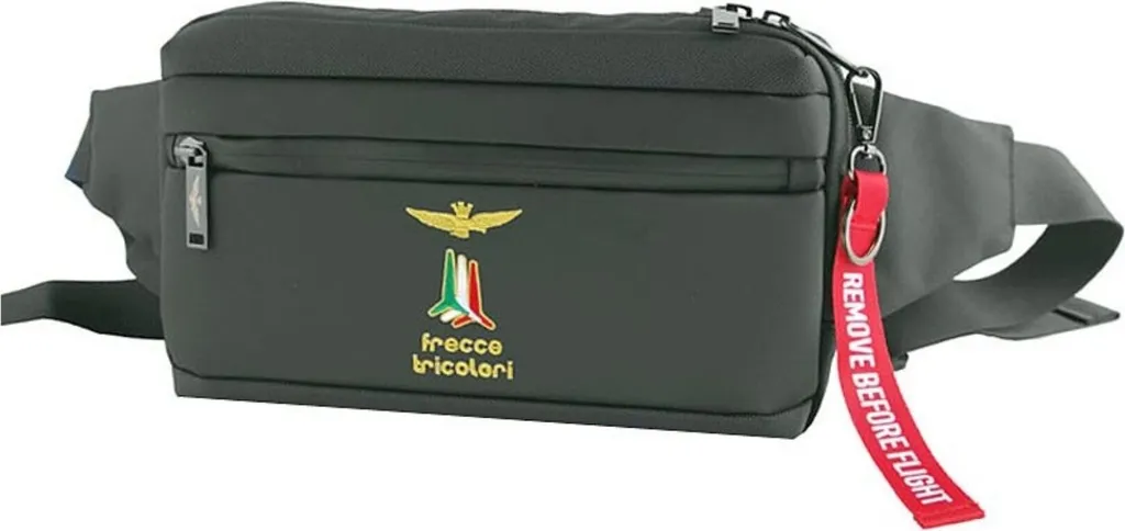 Aeronautica Militare AM522NE - Borsa Messenger Compatta in Nylon High-Tech