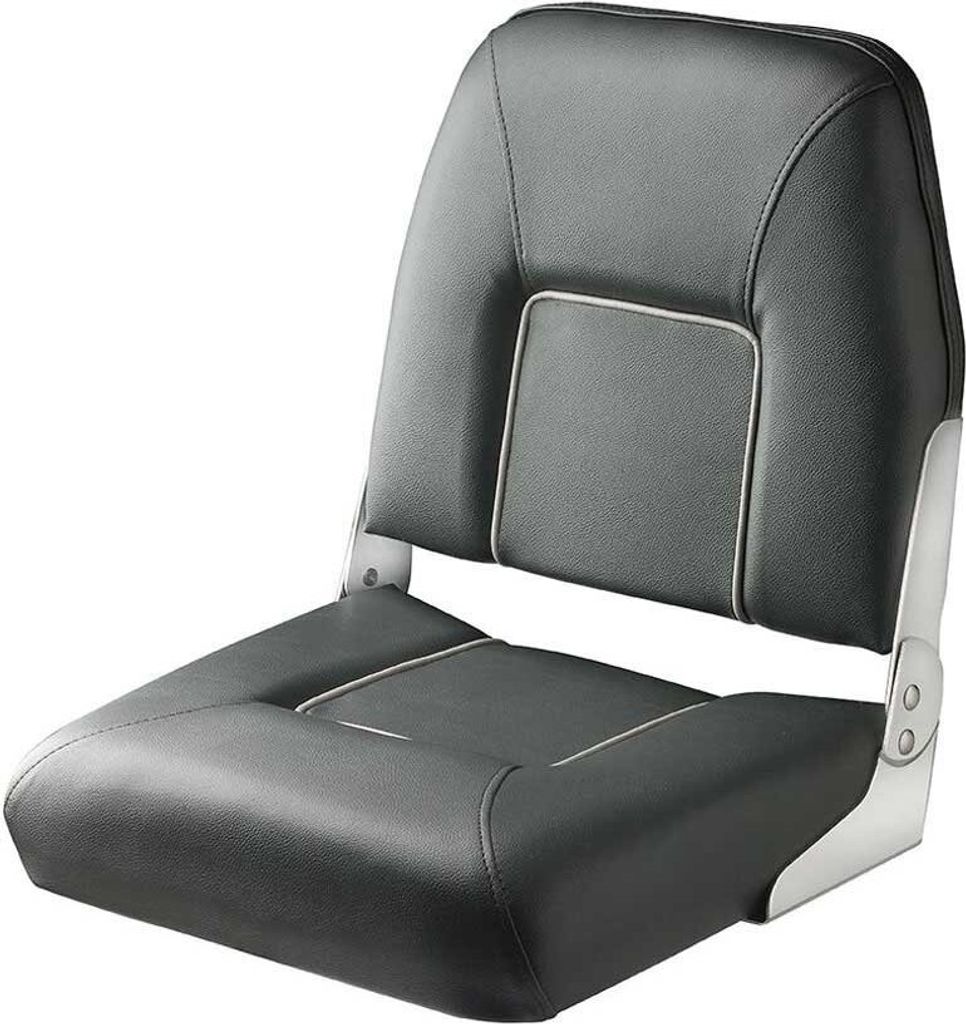 Vetus First Mate Deluxe Klappsitz Grau Grau One Size