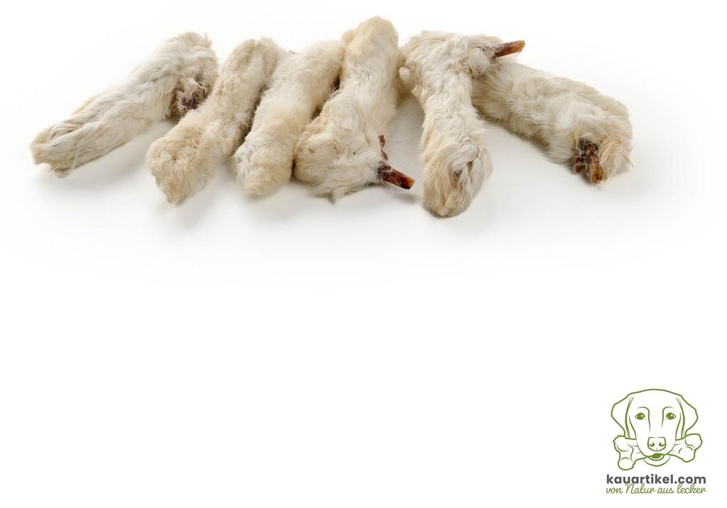 Kaninchen-Pfoten mit Fell 2.5kg Produktbild 