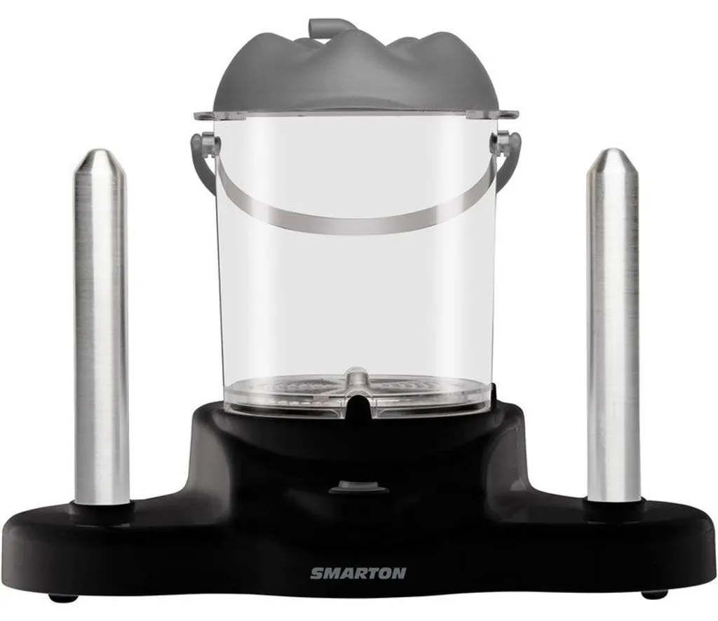 Machine à hot-dog inox SMARTON HM 050 double picots et cuve en verre