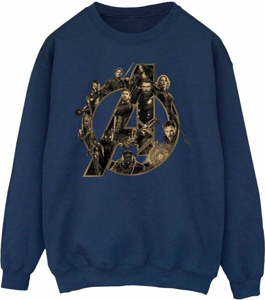 Avengers Infinity War - Sweatshirt für Herren BI805 (M) (Marineblau)