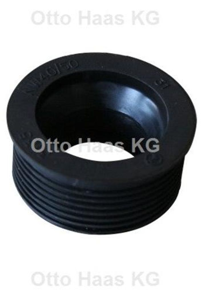 Otto Haas HT Gumminippel für HT-Sifonwinkel (HTSW) DN32, Produktbild 