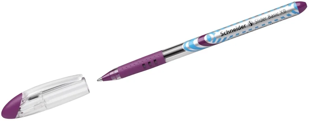 Penna Schneider Slider Basic XB Viola | 10 Pezzi Qualità Tedesca