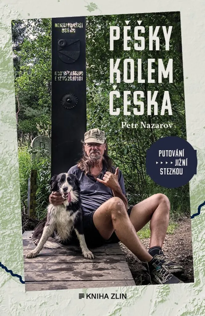 Guide de randonnée Pěšky kolem Česka livre de voyage de Petr Nazarov