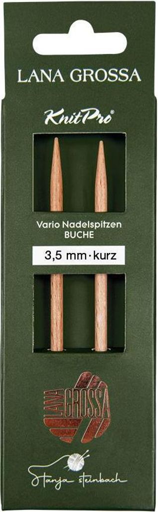 Lana Grossa Knit Pro Nadelspitzen VARIO KURZ Buche Tanja Produktbild 
