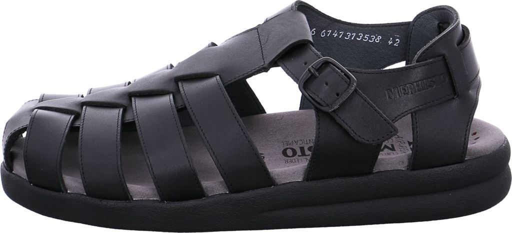 Mephisto Komfort Sandalen Herren 323535343139 Schwarz 44 EU Produktbild 