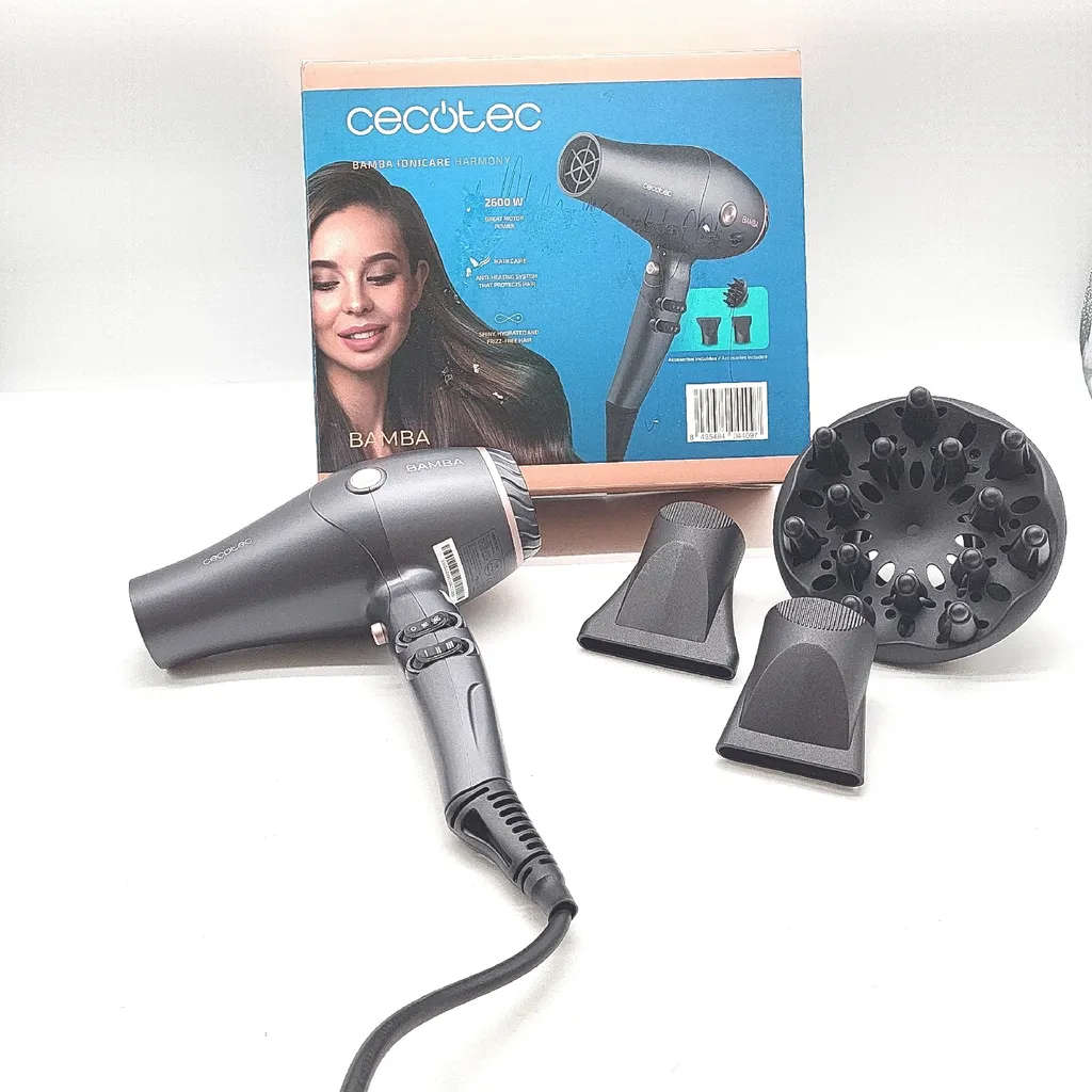 Sèche-cheveux Cecotec 2600W technologie Real Ion et fonction air froid - 6