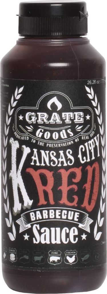Grate Goods Salsa Barbecue Kansas City Rot 265 ml - Würzmittel für den Grill