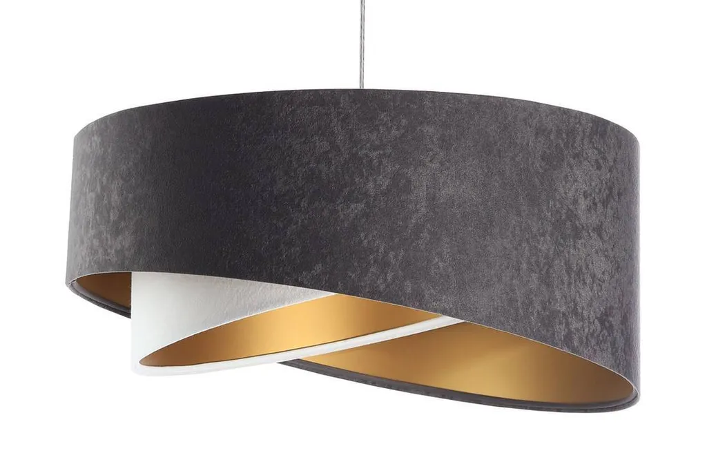 Lampada Galaxy 50cm E27 Grigio Oro Bianco - Sospensione Dimmerabile