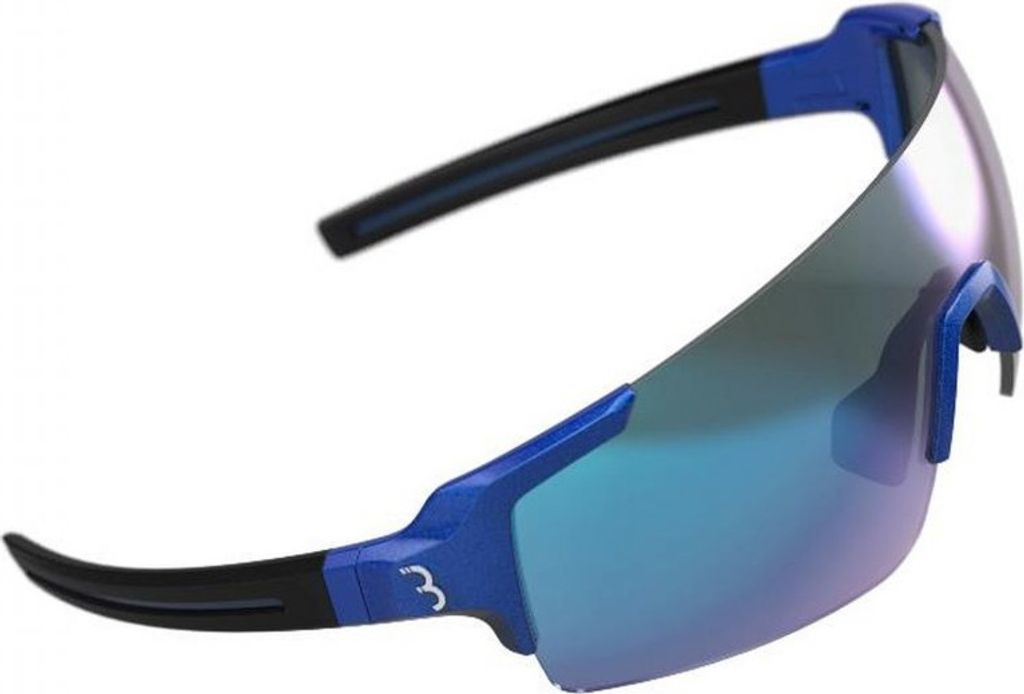 BBB FullView Shiny Blue Fahrradbrille