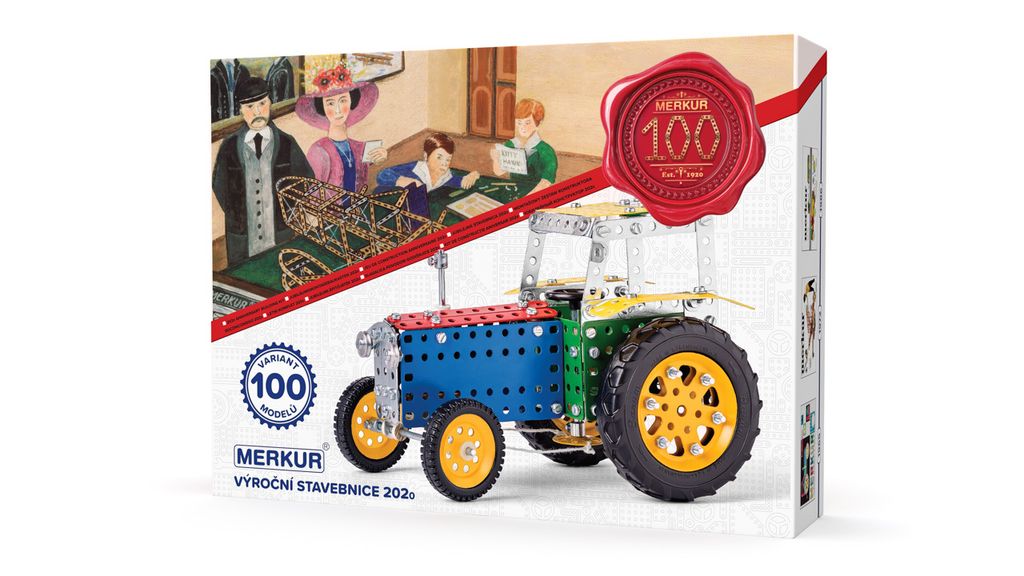 Merkur M2020 Jubiläumsbausatz, 753 Teile, 100 Modelle Produktbild 